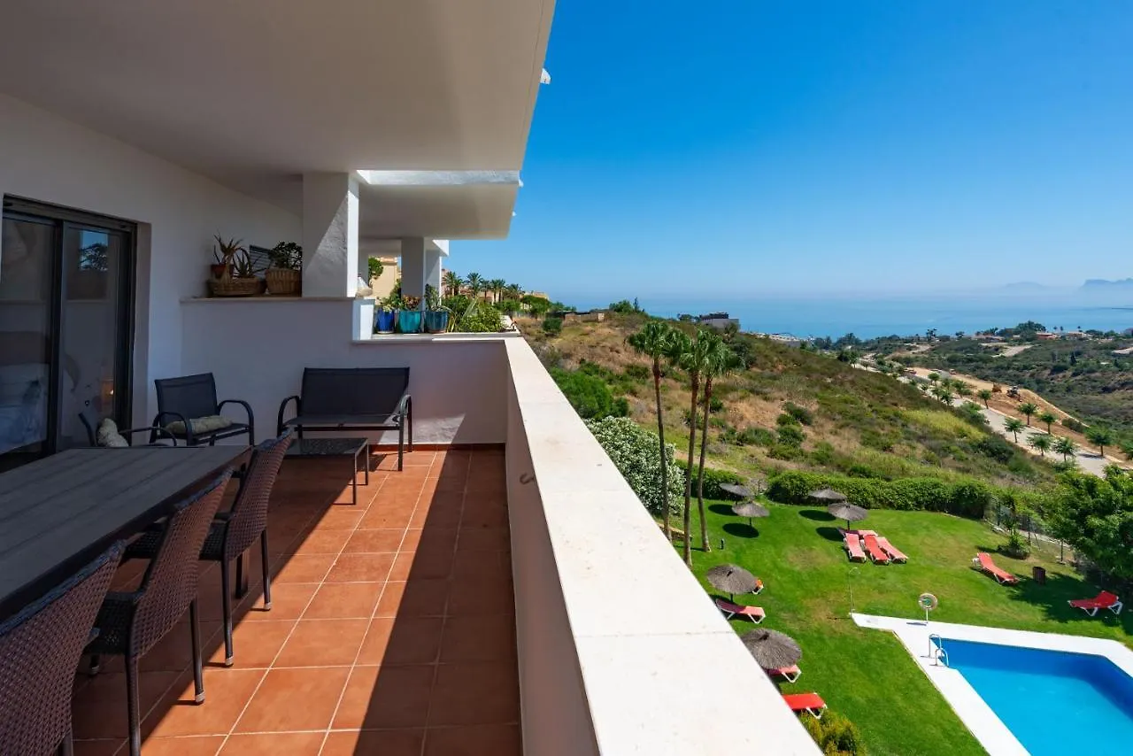 Rock Bay 2422 Splendid Sea & African Coast Views Manilva Spain