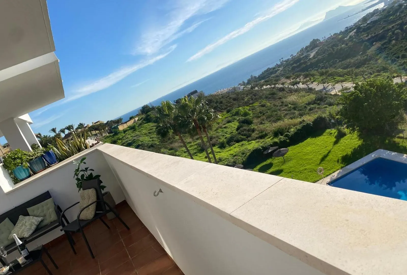 Rock Bay 2422 Splendid Sea & African Coast Views Manilva