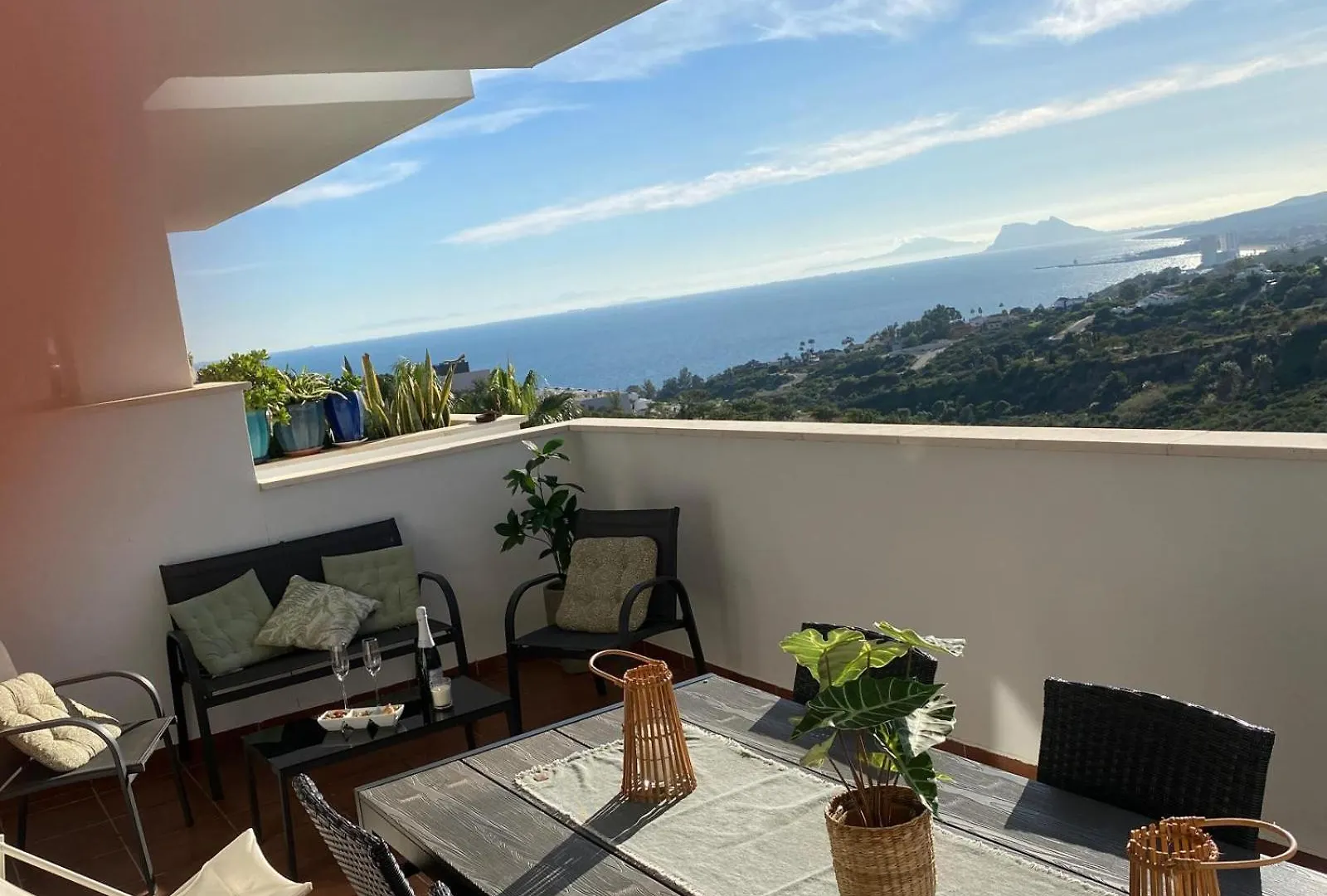 Rock Bay 2422 Splendid Sea & African Coast Views Manilva 0*,